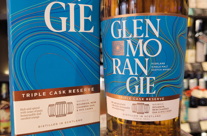 Glenmorangie Triple Cask Reserve Whisky Single Malt 0,7L etykieta